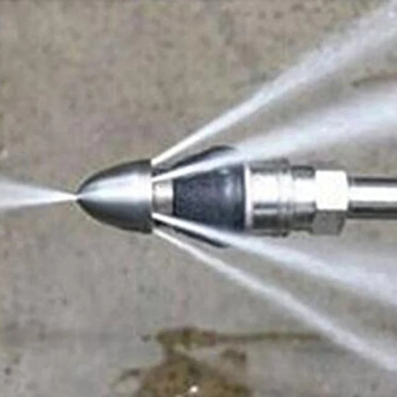Vacuum Chamber Kit With Pump - High Pressure Pipe Dredging Cleaning Nozzle