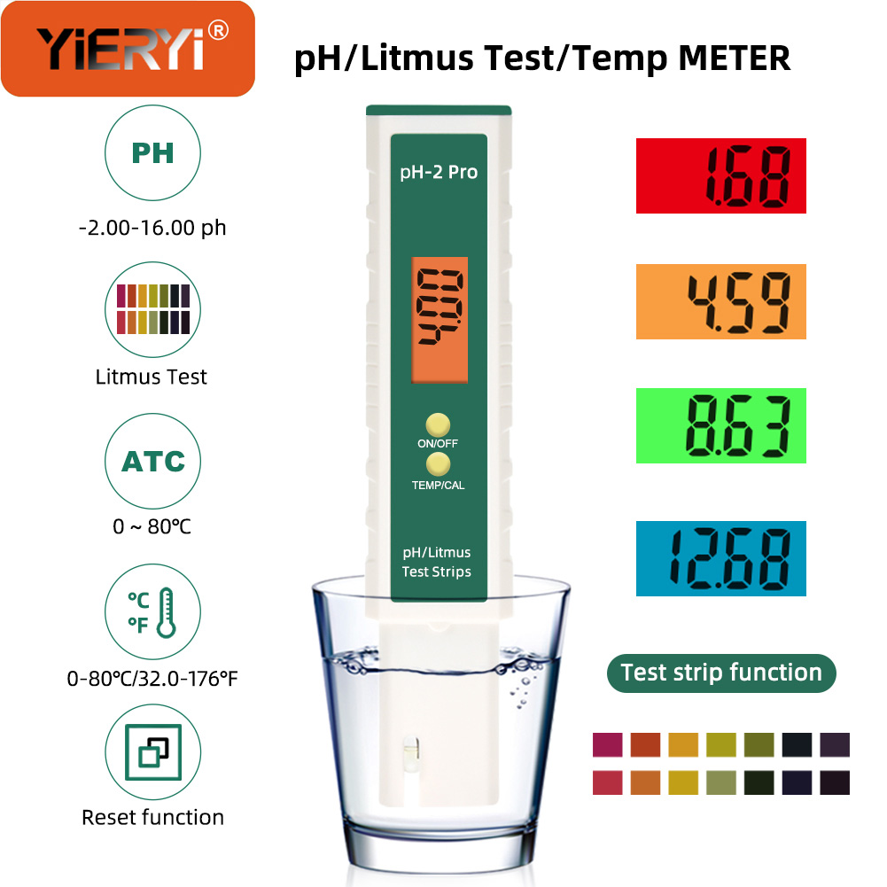 Yieryi Digital PH Meter with L - Ph Meter Digital Water Tester review and price