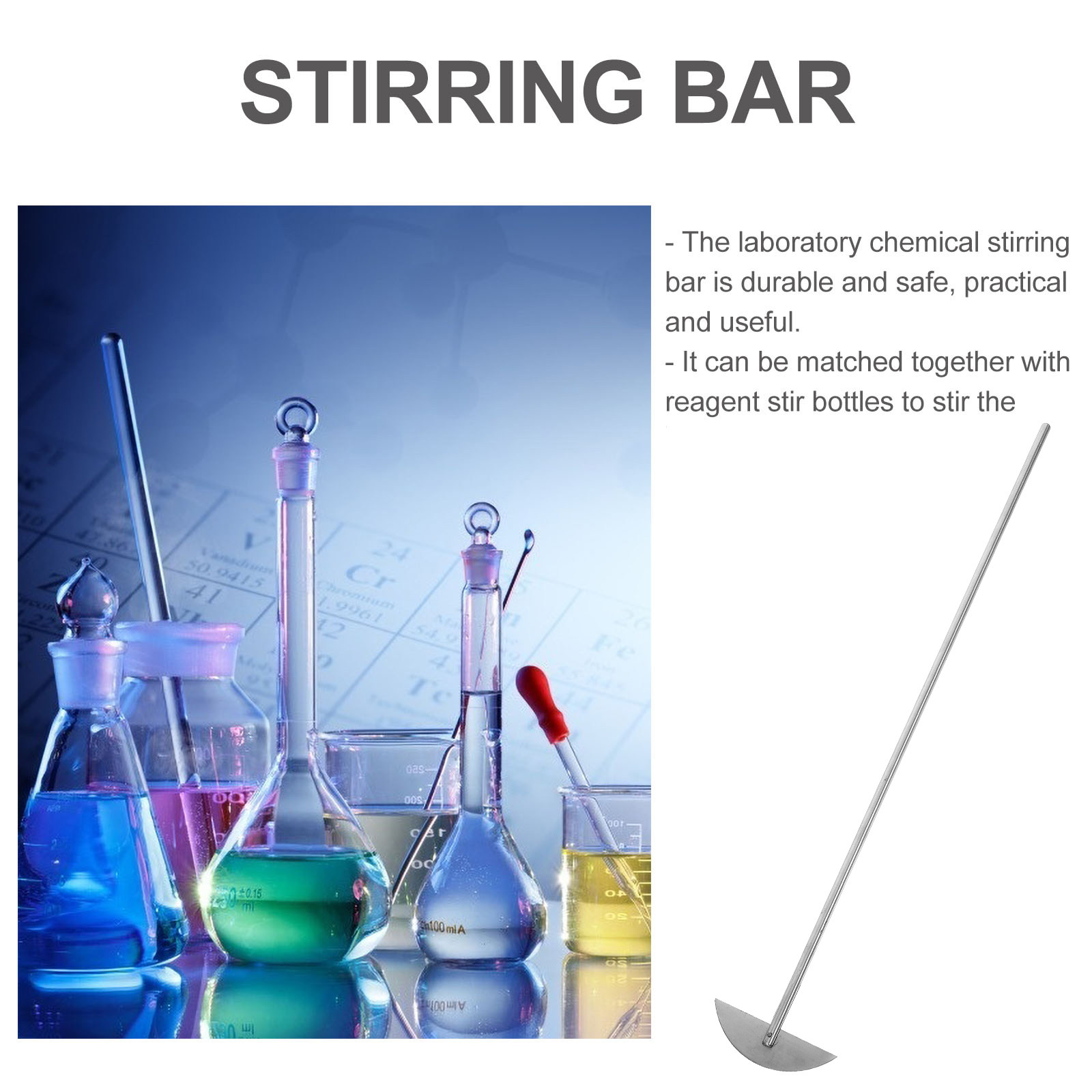 1Pcs Stainless Steel Stirring  - Lab Equipment review and price
