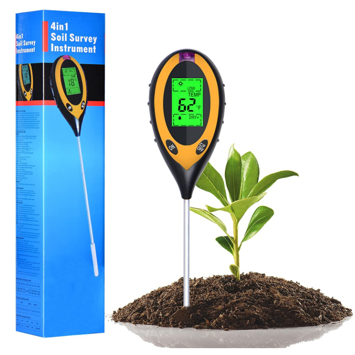 4 in 1 PH Light Temp Moisture  - Ph Meter Digital Water Tester review and price