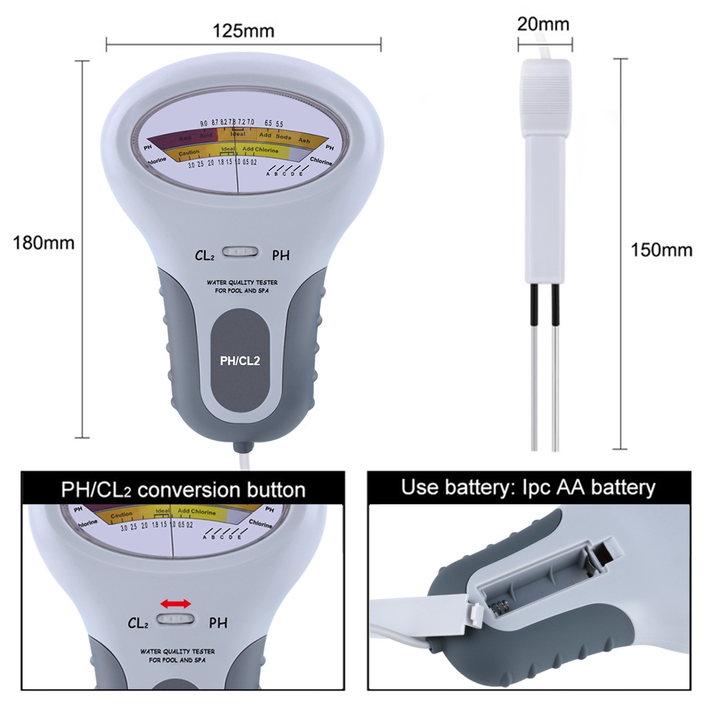 PC102 Portable Water Quality T - Ph Meter Digital Water Tester review and price