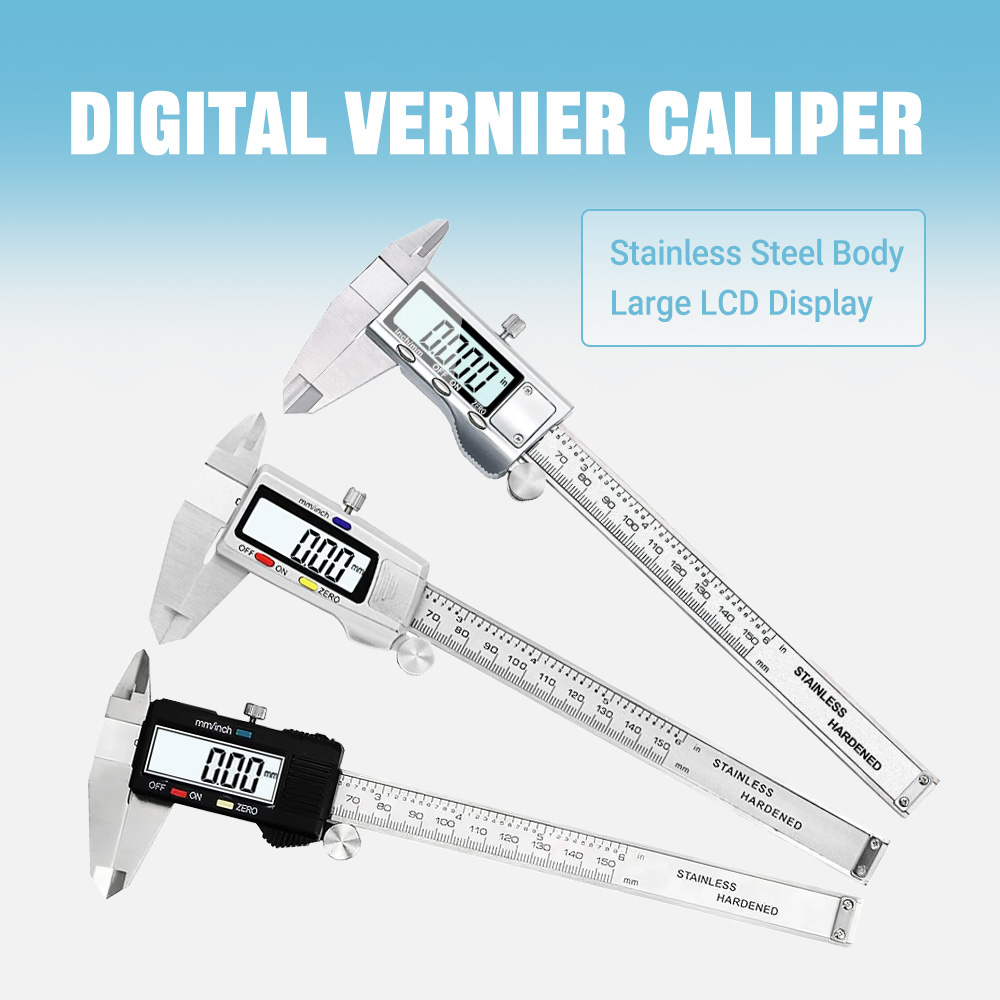 Electronic Vernier Caliper 6 I - Digital Caliper 150Mm Stainless Steel review and price