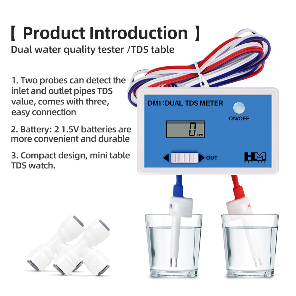 DM1 Dual TDS Water Quality Tes - Ph Meter Digital Water Tester review and price